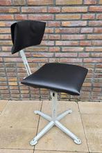 Vintage Ahrend Friso bureaustoel/ teken/ architectenstoel., Ophalen, Zo goed als nieuw, Zwart, Bureaustoel