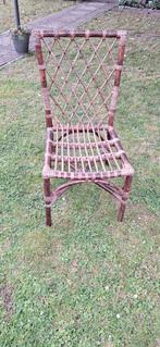 Rotan/rieten stoel., Ophalen of Verzenden, Zo goed als nieuw, Bruin, Eén