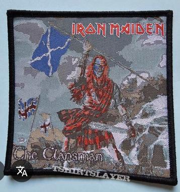 Ik zoek Iron Maiden Patch The Clansman 1 van de 3… beschikbaar voor biedingen