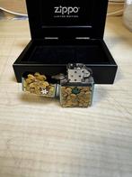 Zippo Limited Edition Trick Golden Clover - Nieuw!, Verzamelen, Rookartikelen, Aanstekers en Luciferdoosjes, Ophalen of Verzenden