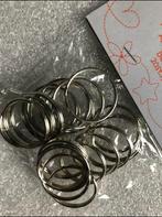 Knutsel ringen x 20 - zilverkleur- 2.5 cm groot, Hobby en Vrije tijd, Knutselen, Ophalen of Verzenden, Zo goed als nieuw, Materiaal