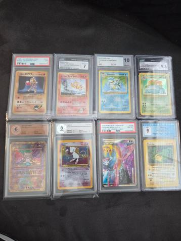 Gegradeerde Pokémon Kaarten - Top Selectie! beschikbaar voor biedingen
