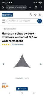 Huizen - Schaduwdoek (gewassen), Ophalen, Zo goed als nieuw