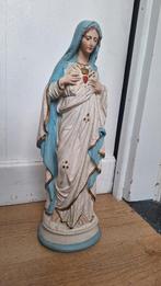 Mooi groot Maria beeld, zie foto's, Antiek en Kunst, Antiek | Religie, Ophalen of Verzenden