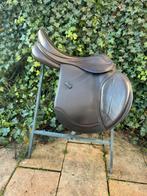 Springzadel Letek bruin 17,5 inch, Ophalen, Zo goed als nieuw, Springen