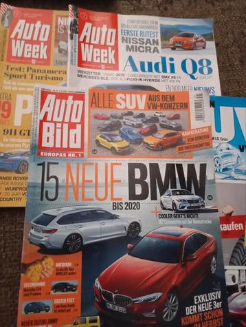 2x autoweek + 2x autobild beschikbaar voor biedingen