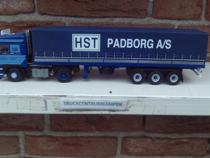 WSI  Daf  3600  Space  Cab  van  H.S.T.  Padborg., Hobby en Vrije tijd, Modelauto's | 1:50, Nieuw, Bus of Vrachtwagen, Wsi, Ophalen of Verzenden