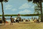 Camping De Vondst, Cromvoirt - zwemmer - gelopen, Verzamelen, Ansichtkaarten | Nederland, Ophalen of Verzenden, 1960 tot 1980