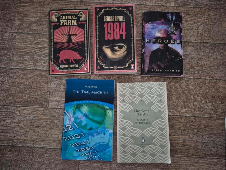 Engelse leesboeken voor VWO leeslijst, Boeken, Literatuur, Gelezen, Ophalen