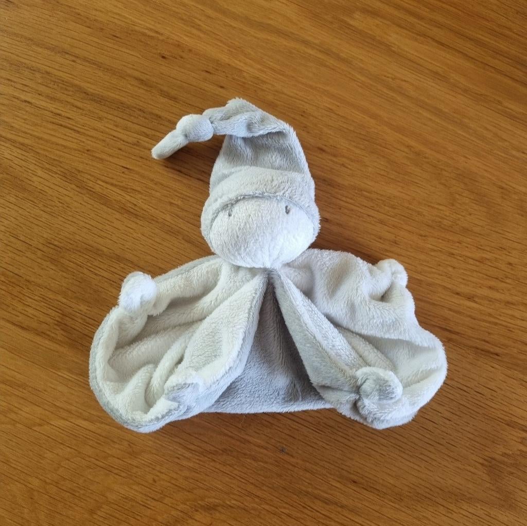 Grote difrax knuffeldoek tutpopje grijs, Ophalen of Verzenden, Overige typen