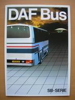 DAF SB Serie Touringcar Bus Brochure ca 1986 - SB2300 SB3000, DAF, Overige merken, Zo goed als nieuw, Ophalen