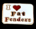 I love Fat Fenders pin, Verzamelen, Speldjes, Pins en Buttons, Nieuw, Speldje of Pin, Verzenden, Overige onderwerpen