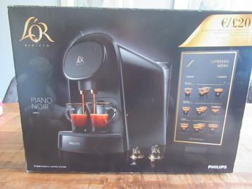 L’OR Barista koffiemachine Piano Noir nieuw in doos LM8012 beschikbaar voor biedingen