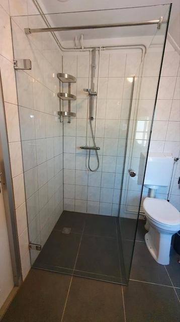Hardglazen luxe douchecabine, van professionele glashandel beschikbaar voor biedingen