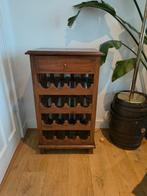 Wijnkast met lade - 53x40x93 cm, Huis en Inrichting, Ophalen, Gebruikt, 15 tot 25 flessen, 75 cm of meer