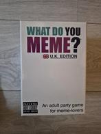What do you meme partyspel, Hobby en Vrije tijd, Gezelschapsspellen | Kaartspellen, Een of twee spelers, Ophalen of Verzenden