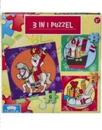 Sinterklaas puzzel 3 in 1, Ophalen of Verzenden, Zo goed als nieuw