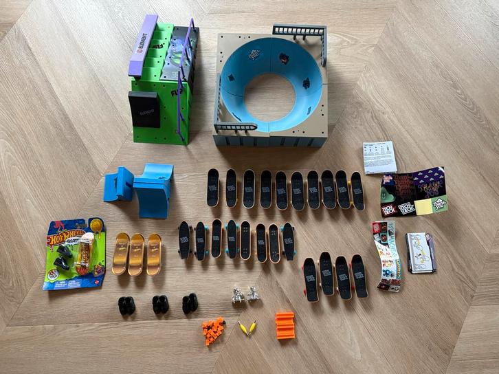 Tech Deck Uitgebreide Set, Kinderen en Baby's, Speelgoed | Overig, Zo goed als nieuw, Jongen of Meisje, Ophalen of Verzenden