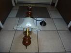 vintage plafondlampen, Ophalen of Verzenden, Zo goed als nieuw, Glas