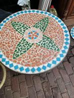 Mozaiek tafeltjes, Ophalen, Gebruikt