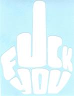 Middelvinger sticker #5, Ophalen of Verzenden, Nieuw, Bedrijf of Vereniging