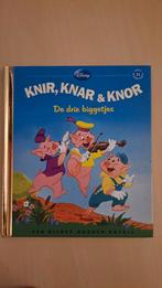 Knir, Knar & Knor - De Drie Biggetjes - Disney Gouden Boekje, Boeken, Ophalen of Verzenden, Zo goed als nieuw, Sprookjes