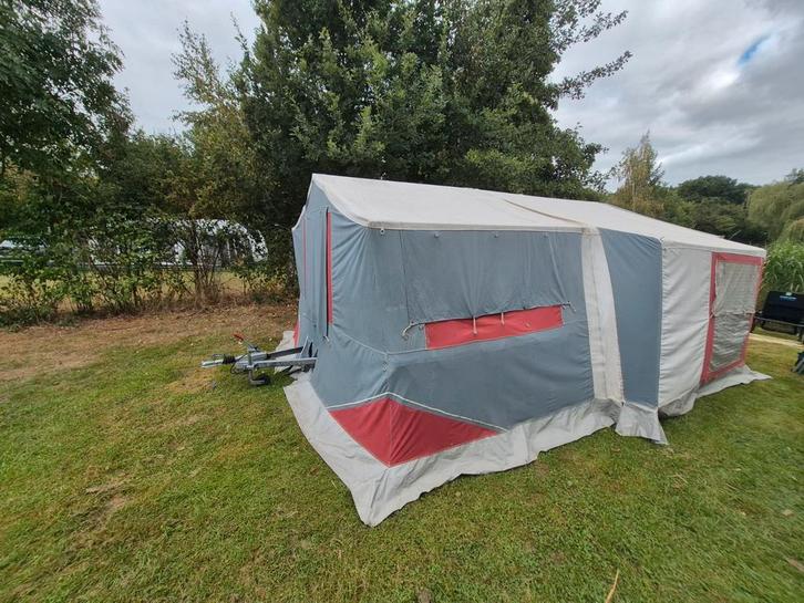 Jamet Louisiana vouwwagen - 6 persoons - 1997, Caravans en Kamperen, Tenten, tot en met 6, Gebruikt, Ophalen