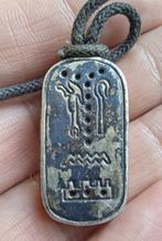 Egyptisch Amulet zilver Egypte charm, Antiek en Kunst, Verzenden