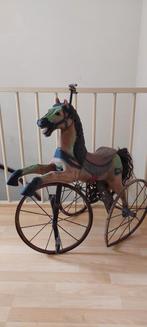 Antieke driewieler. Uitvoering paardenfiets., Antiek en Kunst, Ophalen