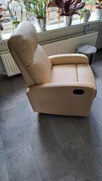 Relax fauteuil, Huis en Inrichting, Fauteuils, Minder dan 75 cm, Leer, Zo goed als nieuw, 50 tot 75 cm
