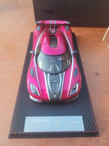 1:18 koenigsegg Agera s, No 6-50, Chrome Pink beschikbaar voor biedingen