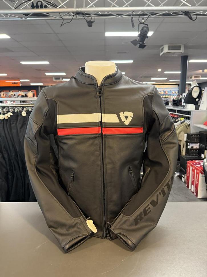 REVIT JACKET MILE, LAATSE MAAT: 48, Motoren, Kleding | Motorkleding, Jas | leer, Heren, Nieuw met kaartje, Ophalen of Verzenden