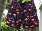 55 Stage heren zwemshort zwart met flamingo’s, maat XS, Kleding | Heren, Badmode en Zwemkleding, Ophalen of Verzenden, 55 Stage