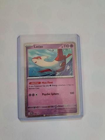 Pokemon latias promo 139 Scarlet & Violet  beschikbaar voor biedingen