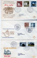 eerstedagenveloppen 64 stuks firstdayissue in nieuwstaat, Postzegels en Munten, Postzegels | Nederland, Na 1940, Verzenden, Postfris