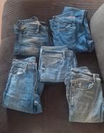 5 Spijkerbroeken Maat 32 Blauw - Gebruikt, Ophalen of Verzenden