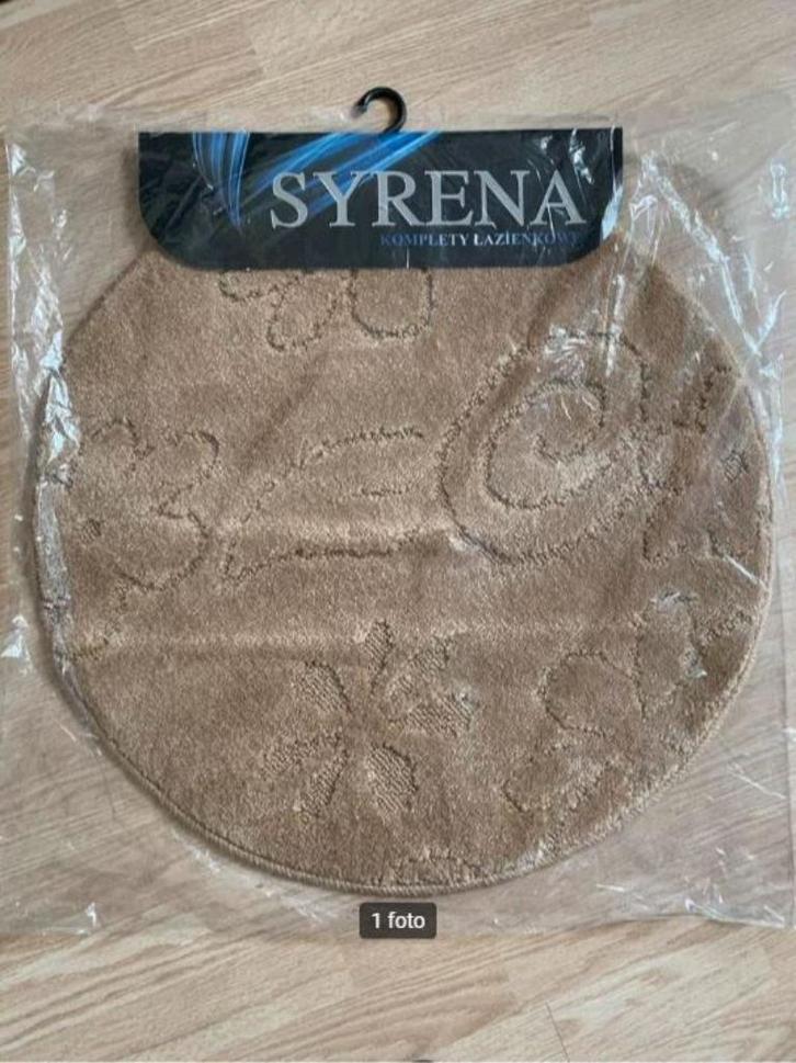 NIEUW Rond badmat. Diameter is 60 cm., Huis en Inrichting, Badkamer | Badtextiel en Accessoires, Nieuw, Badmat, Ophalen of Verzenden