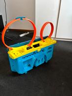 Hotwheels track builder unlimited, Ophalen, Zo goed als nieuw, Handmatig, Hot Wheels