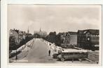 GOES STATIONSWEG PANORAMA KERKEN HOTEL TIVOLI BUS ZIERIKZEE, Ophalen of Verzenden, 1940 tot 1960, Gelopen, Zeeland