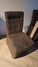 6 Eetkamerstoelen, Ophalen, Gebruikt, Bruin, Vijf, Zes of meer stoelen