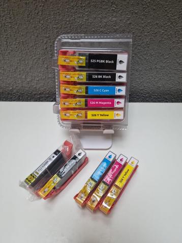Canon 525/526 Cartridges - Complete Set! beschikbaar voor biedingen