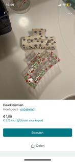 Haarklemmen, Ophalen of Verzenden, Zo goed als nieuw, Overige typen