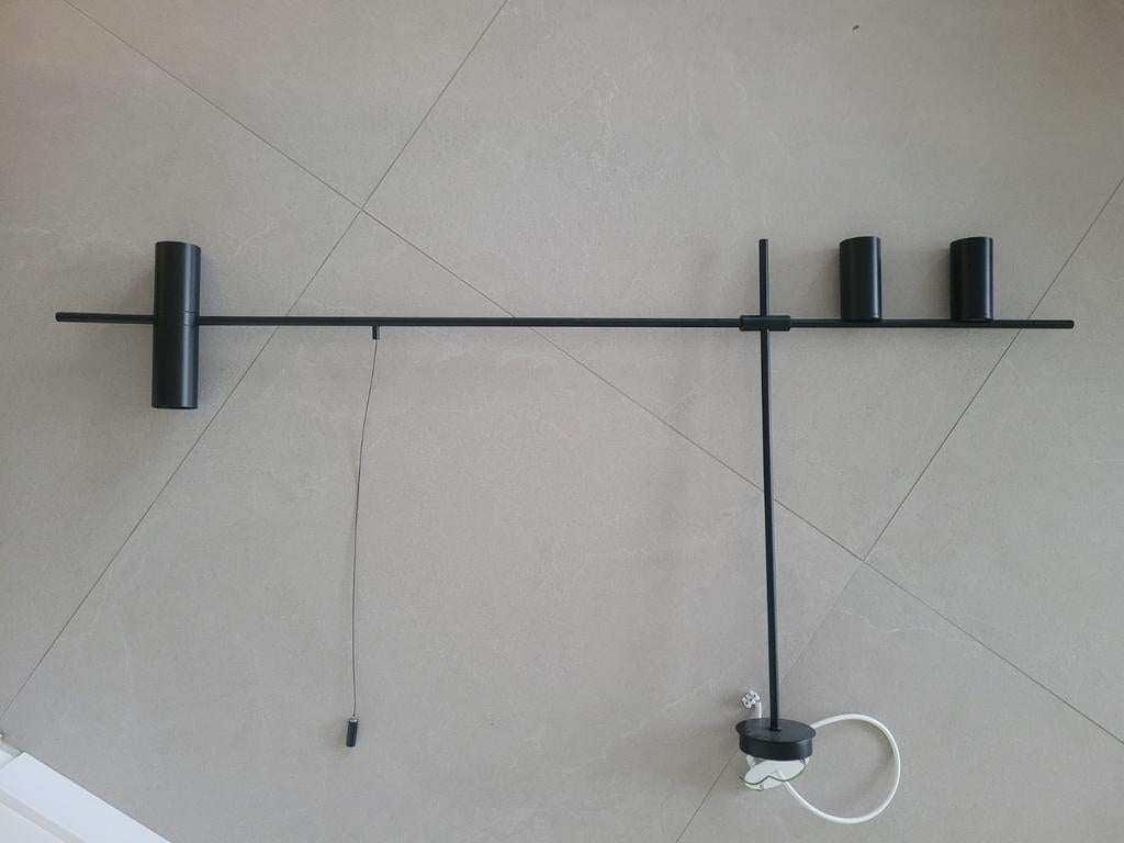 Grote Hanglamp Cassandra Westwing Collection Zwart, Huis en Inrichting, Lampen | Hanglampen, Ophalen, Zo goed als nieuw, Modern