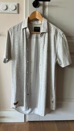 PME overhemd heren maat M/L korte mouw beige / ecru, Ophalen, Beige, Zo goed als nieuw, Halswijdte 41/42 (L)