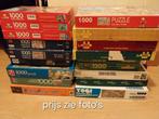 Puzzels verschillende, Hobby en Vrije tijd, Denksport en Puzzels, Ophalen of Verzenden, 500 t/m 1500 stukjes, Gebruikt