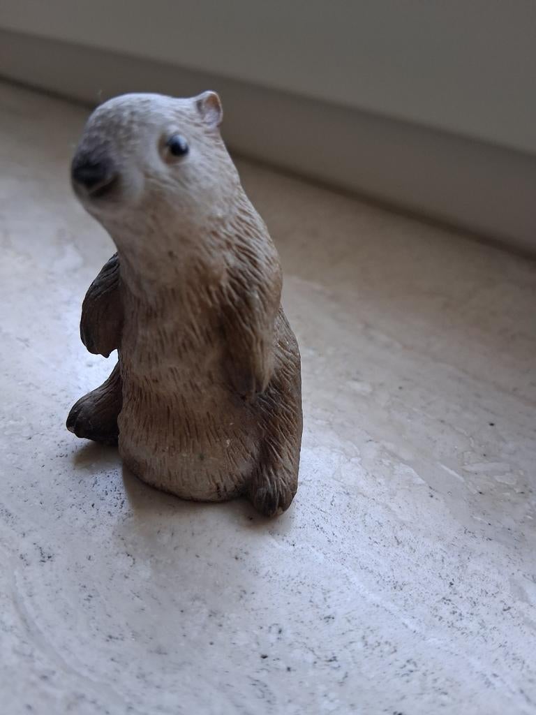 Beeldje marmot, Ophalen of Verzenden, Beeldje of Figuurtje
