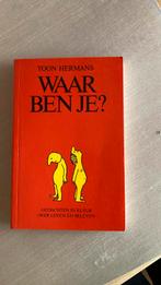 Boek Toon Hermans waar ben je, Ophalen, Zo goed als nieuw