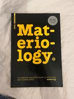 Materiology: Materialen & Technologieën - Design Boek, Ophalen of Verzenden, Zo goed als nieuw, Overige onderwerpen