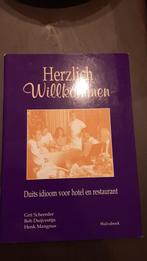 Herzlich Wilkommen, Duits idioom voor hotel en restaurant., Boeken, Schoolboeken, Gelezen, Overige niveaus, Ophalen of Verzenden