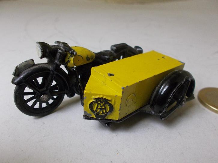 1954 Morestone. AA SCOUT PATROL MOTORCYCLE + SIDECAR. (-E-), Hobby en Vrije tijd, Modelauto's | 1:43, Gebruikt, Overige typen